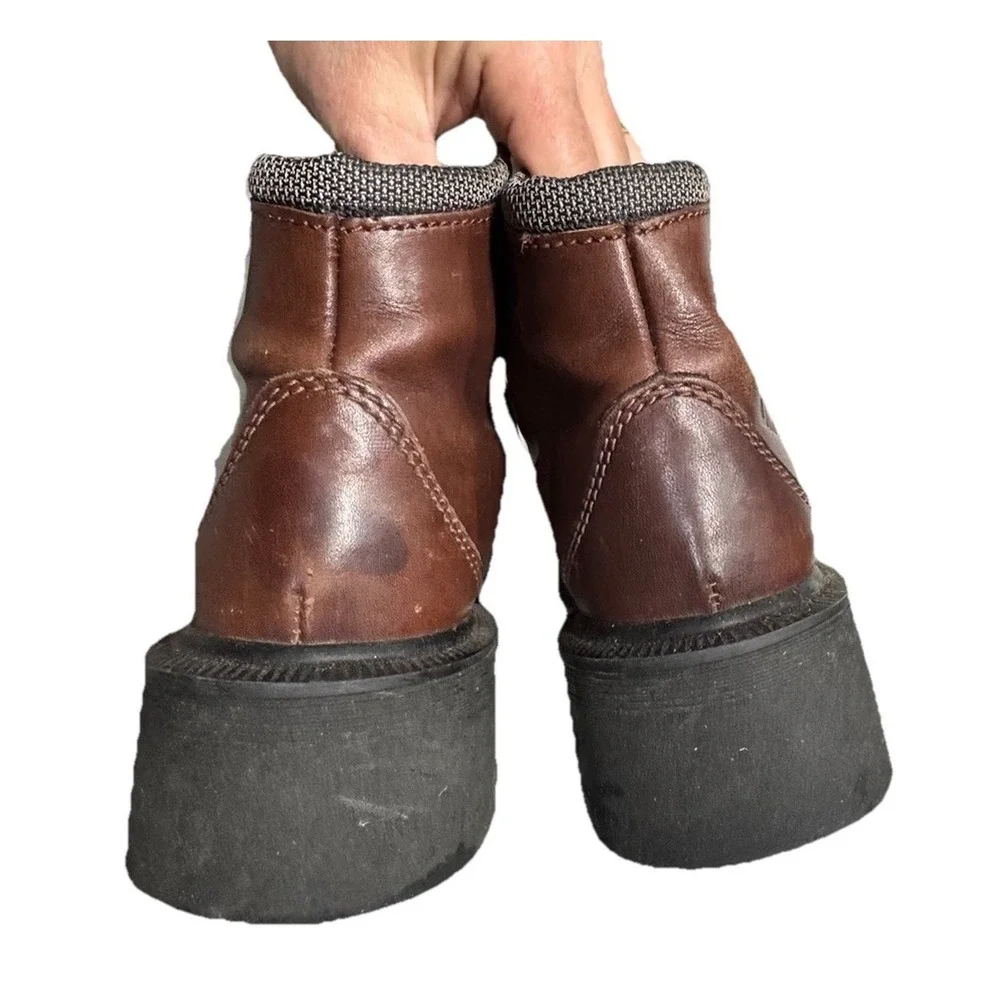 Vintage Brown Dr Marten's 8287 Air Wair Boots Size 4 AW 004 